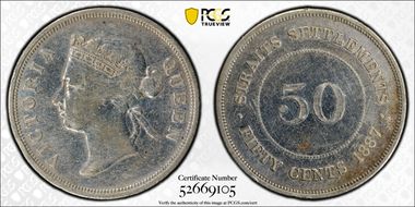 1887 50C N1
