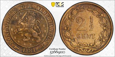 1881 2 1/2C KM-108 N1BN