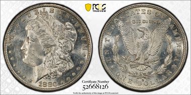 1880-S $1 MS61