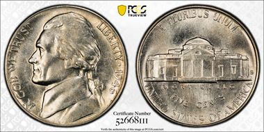 1946-S 5C DDO, FS-101 MS65