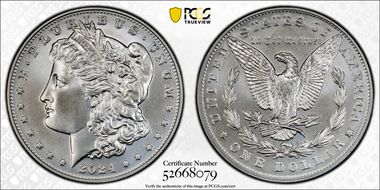 2024 $1 Morgan Dollar First Strike MS70