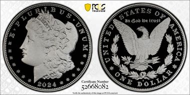 2024-S $1 Morgan Dollar First Strike PR70DCAM