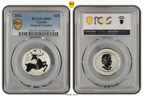 2012 $20 Magical Reindeer SP69