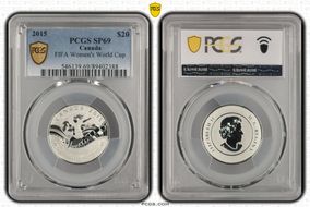 2015 $20 FIFA Women's World Cup SP69
