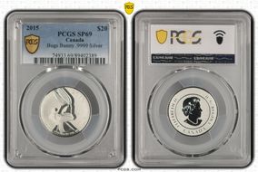 2015 $20 Bugs Bunny .9999 Silver SP69