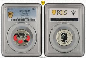 2016 $25 True North SP69