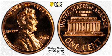 1962 1C PR68RD