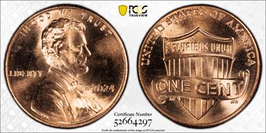 2024 1C Shield MS65RD