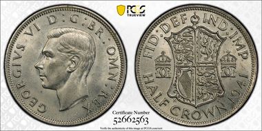 1941 1/2 Cr S-4080 MS62