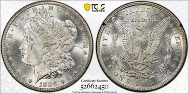 1884-CC $1 MS63