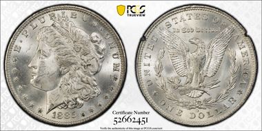 1885-O $1 MS64