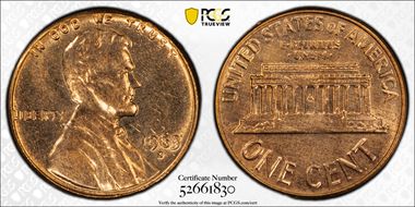 1963-D 1C MS63RD