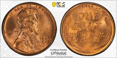 1946-S 1C Inverted MM, FS-501 MS65RD