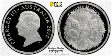 2025 5C Silver PR70DCAM