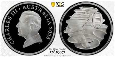 2025 20C Silver PR70DCAM