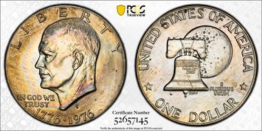 1976-D $1 Type 2 MS65