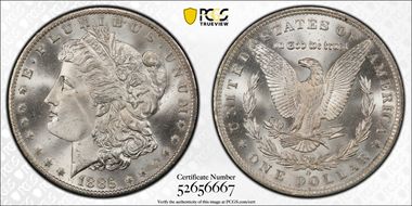 1885-O $1 MS67