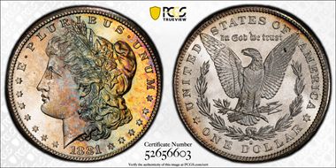 1881-S $1 MS68