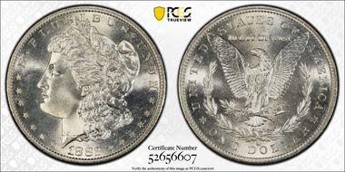 1882-S $1 MS68