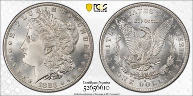 1883-O $1 MS67