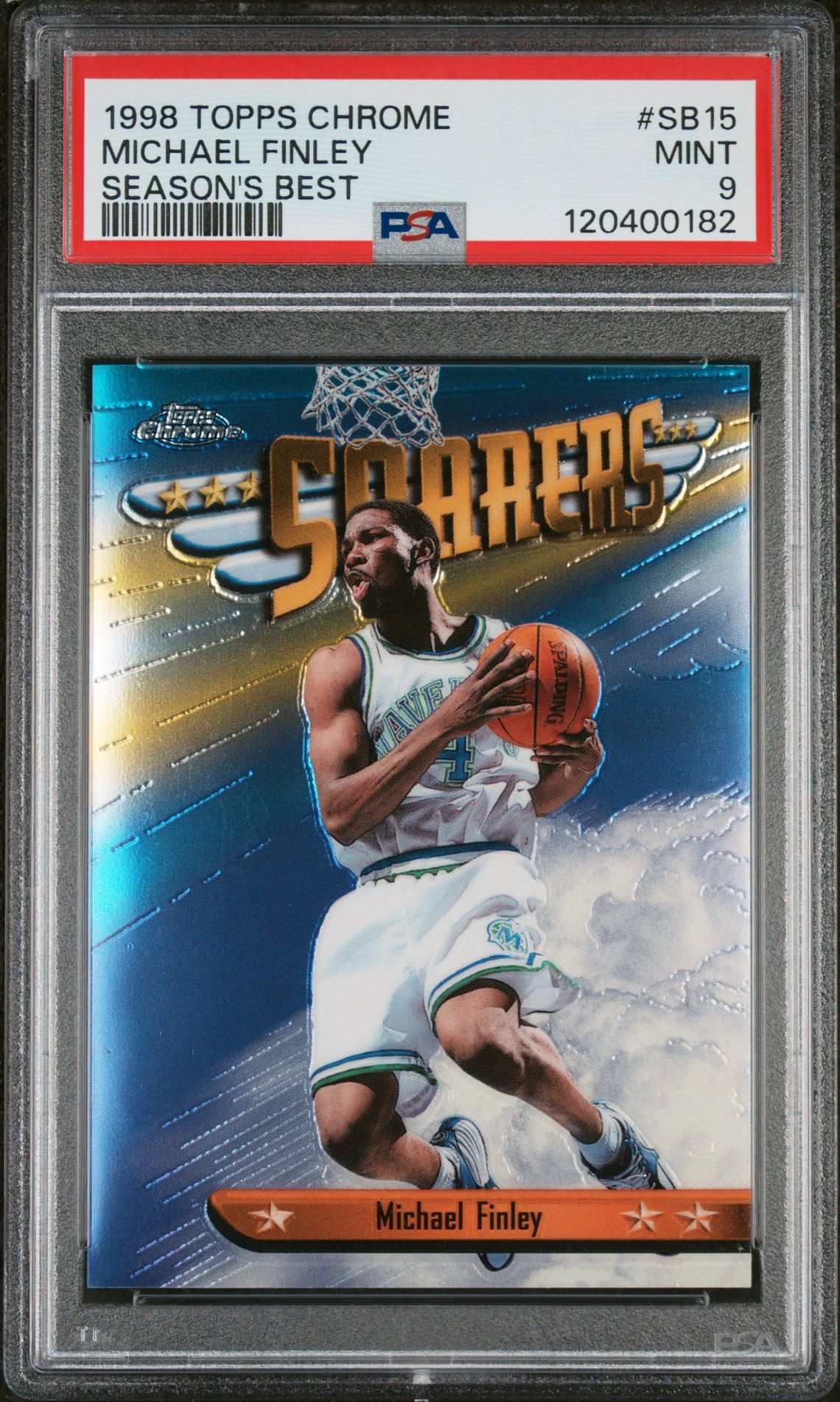1998 Topps Chrome TOPPS CHROME SEASON'S BEST #SB15 Michael Finley front