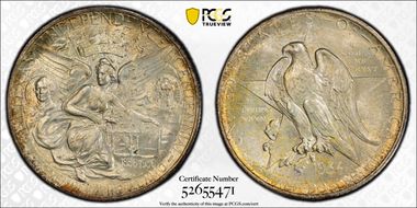 1934 50C Texas MS66