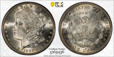 1888-S $1 MS66