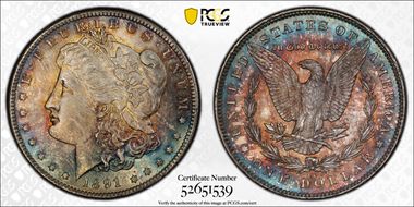 1891-CC $1 MS66