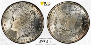 1897-S $1 MS67
