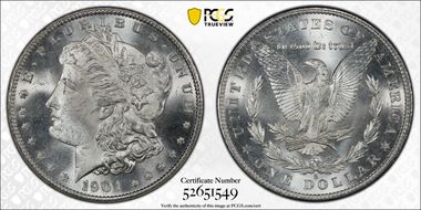 1901-S $1 MS66