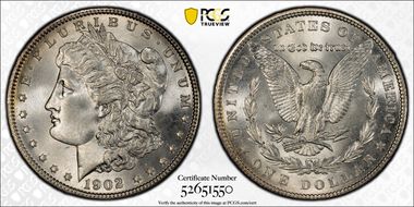 1902 $1 MS67