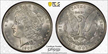 1902-O $1 MS67