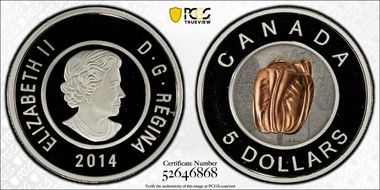 2014 $5 Tulip PR69DCAM