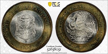 2005-Mo 100 P Baja California KM-723 MS64