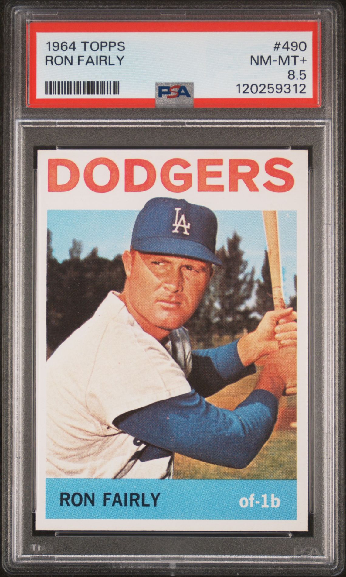 1964 Topps TOPPS #490 Ron Fairly front
