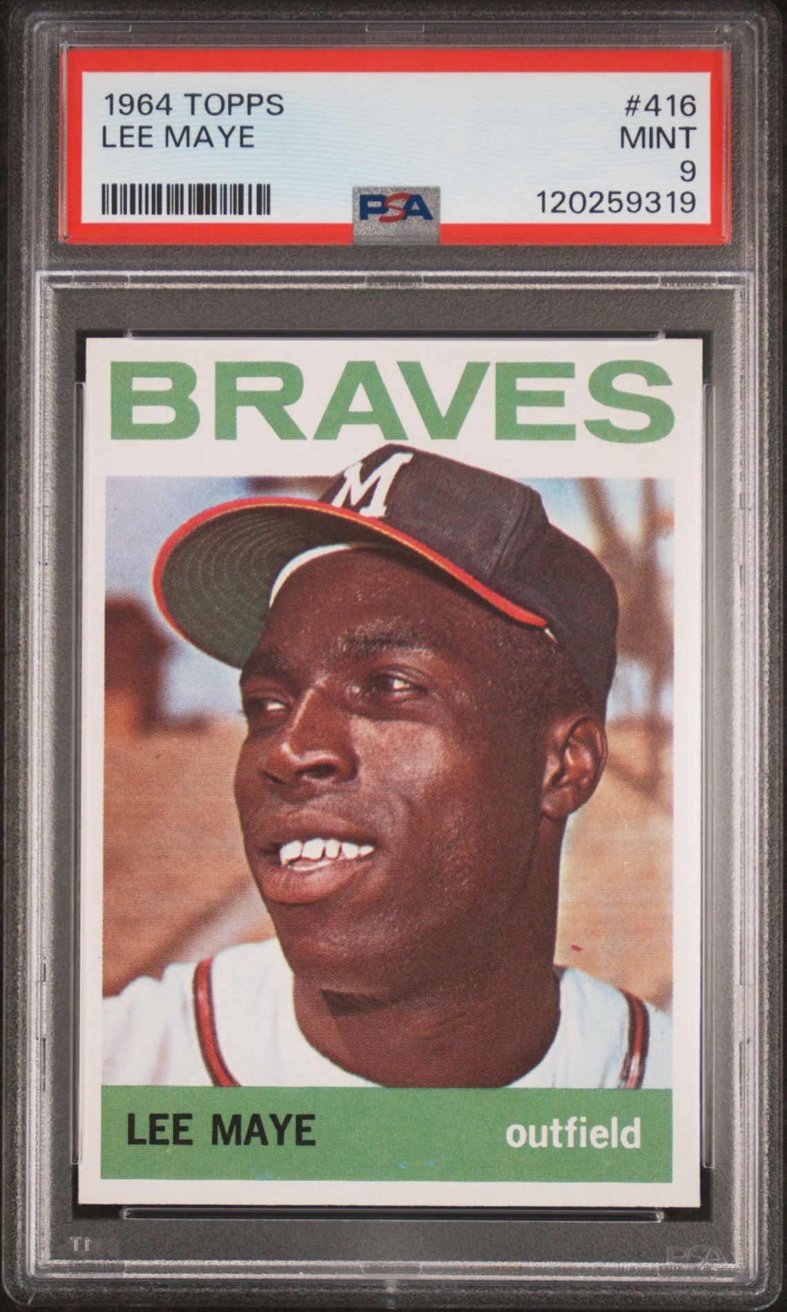 1964 Topps TOPPS #416 Lee Maye front