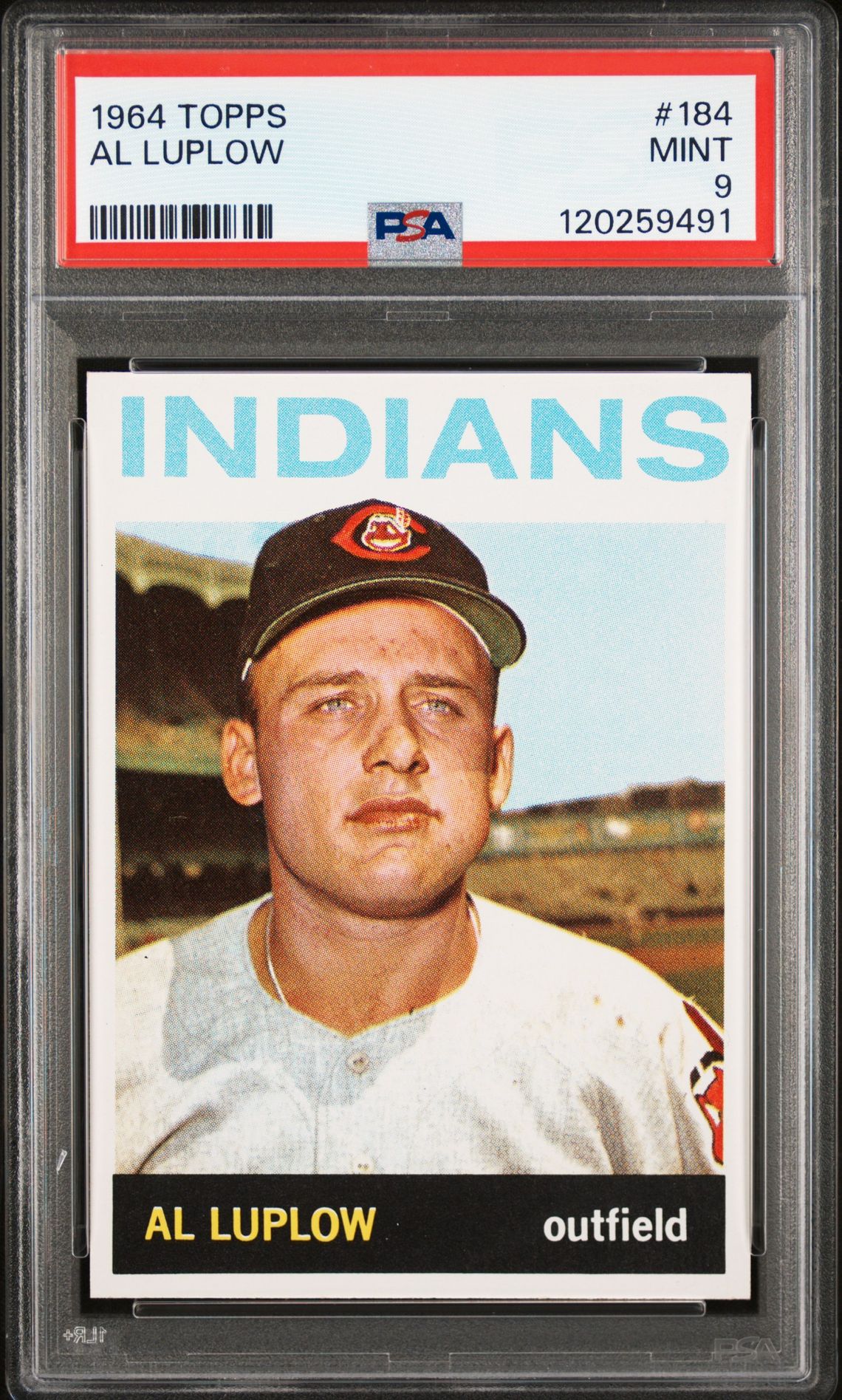 1964 Topps TOPPS #184 Al Luplow front