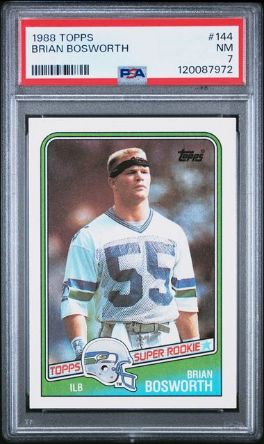 1988 Topps #144 Brian Bosworth front