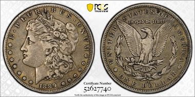 1889-CC $1 VF20