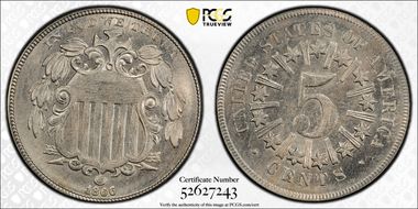 1866 5C MS62