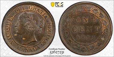 1859 1C DPN9 T5 MS62BN