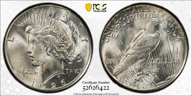1926 $1 MS64