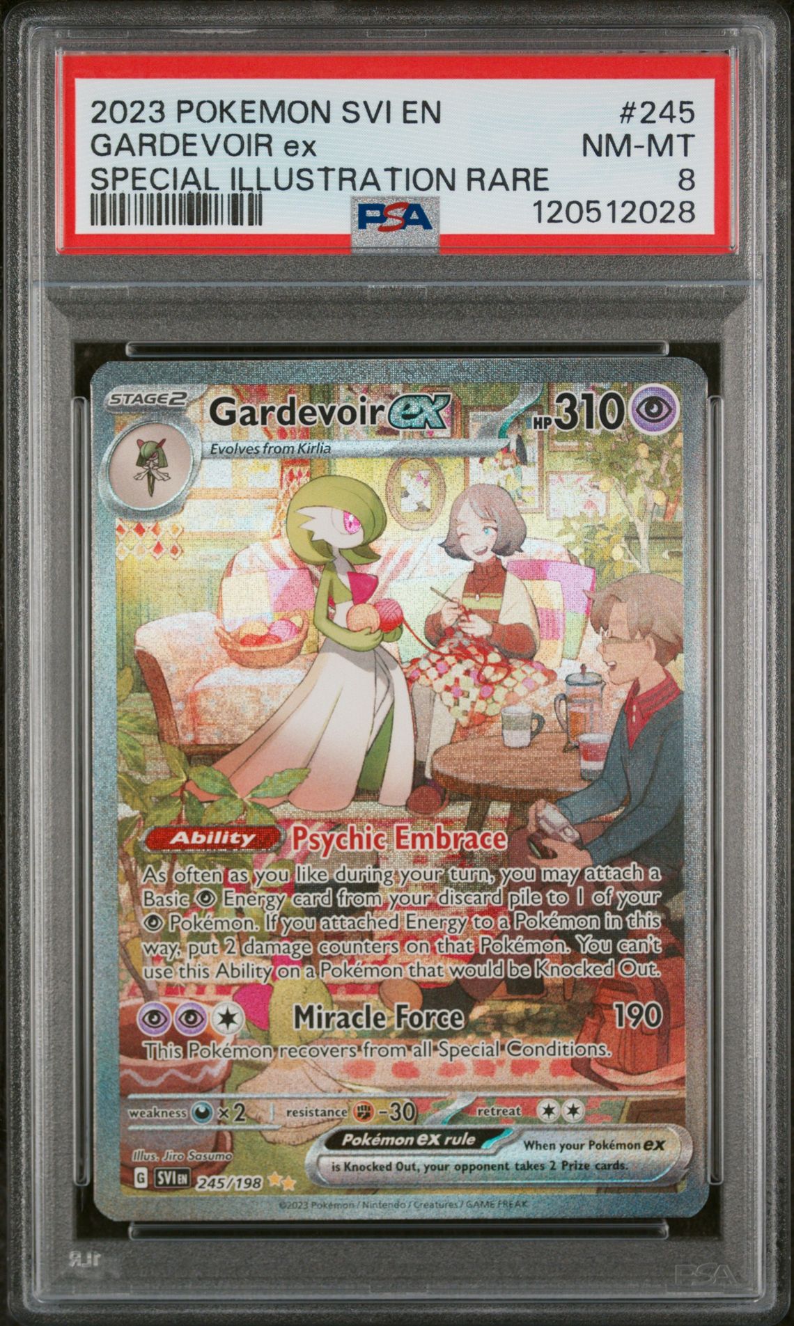2023 Pokemon POKEMON SVI EN-SCARLET & VIOLET SPECIAL ILLUSTRATION RARE #245 Gardevoir Ex front