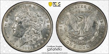 1894-O $1 AU58