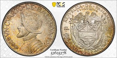 1962 1/4 B KM-11.2  Ag MS67