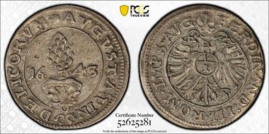 1643 Kreuzer KM-78  Ag AU55