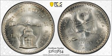 1978-Mo Onza Type 1 MS65