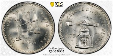 1978-Mo Onza Type 2 MS65