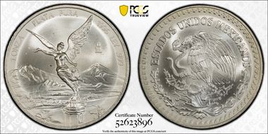 1996-Mo Onza Libertad Ag MS68