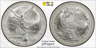 1996-Mo Onza Libertad Ag MS68